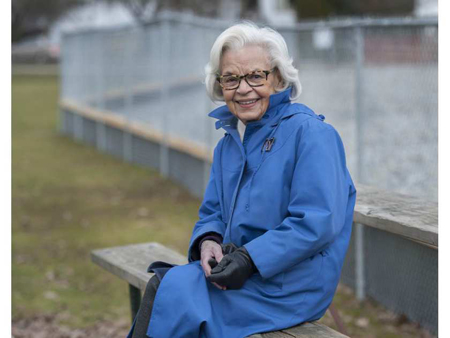 Lorna Gibbs has been awarded the B.C. Medal of Good Citizenship for spearheading the development of a seniors centre now under construction at the Killarney Community Centre in Vancouver. photo: Jason Payne/PNG